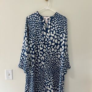 Stunning Oscar de la Renta Blue Gown